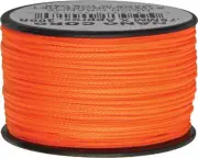 Parachute Cord New Nano Cord Neon Orange NS17-300' (NANO NEON ORANGE)