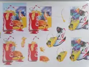 A4 DECOUPAGE/PAPER TOLE Sheets for Cardmaking, Coke Can & Sports, 11055-080