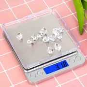 3000g/0.1g Small Digital Kitchen Food Diet Electronic Weight Scale white