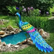 Weather-Proof Peacock Yard Art - Vibrant Metal Sculpture for Lasting Enjoyment