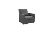 Foret 1/2 Seater Pull Out Sofa Bed Lounge Adjustable Couch Furniture Recliner
