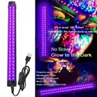 48Leds Blacklight LED Black Light Bar with Switch T8 LED Black Light Party Decor