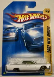 2007 HOT WHEELS new models 64 lincoln continental 22/36 ivory