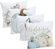VICASKY 4pcs Thanksgiving Pumpkin Pillow Covers Soft Skin Friendly Cushion Cases Sofa Decor Home Pillowcases for Couch Bed Chair