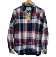 NWT New Orvis Plaid Flannel Fleece Lined Jacket Shacket Chore coat Women’s Med