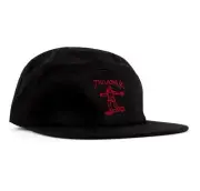 Thrasher Skateboard Magazine 5 Panel Strapback Camp Hat Skate Black One Size