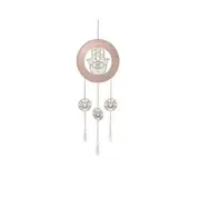 Rose Gold Hanging Wind Chime Home Decoration Ornament - Hamsa and Lutus Flower
