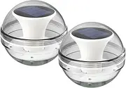 Aolyty Solar Pool Lights, Floating Solar Lights for Pool with 3 Lighting Modes, IP65 Waterproof Light up Glow Balls for Swimming Pool Hot Tub Bathtub Pond (2Pack)