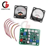 2x VU Meter DB Panel Sound Level Display & Driver Board for DIY Amplifier