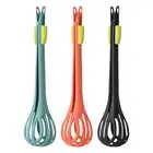 Egg Beater Whisk 2 in 1 Easy Whisk Kitchen Tongs Egg Mixer