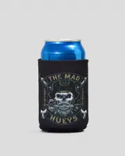 [The Mad Hueys] The Mad Hueys Captain Cooked Stubby Cooler in Black One Size