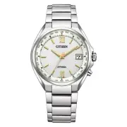 Citizen ATTESA CB1120-50C Eco-Drive Solar Analog Titanium Men Watch White