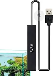 Adjustable Aquarium Heater - Compact Automatic Aquarium Heater Turtle Heater, Preset Heater for Precise Temperature Control ACQ Heater