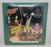 KING OF THE ROCKET MEN Laserdisc LD The Cliffhanger Serials Sealed