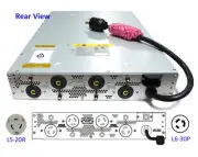 APC Step-Down Rack-mountable Transformer - 5000VA - RM 2U - OUT: 4 x NEMA L5-20R