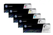HP 131X Toner Cartridges Value Pack - Includes: [2 x Black, 1 x Cyan, Magenta, Yellow]