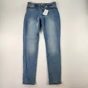 Frame Le One Denim Women’s Stretch Jeans Size 2 light wash Mid-Rise Skinny Fit