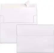 Outdoramic A2 Envelopes Self Seal 500 Pack - 4-3/8 x 5-3/4 White Invitation Envelopes Bulk for Postcard, Wedding, RSVP, Thank You Notes, Announcements, Greeting Cards, Photos