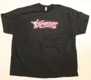 KRAMER WILLIAMSON- THE PINK PANTHER "A TRUE LEGEND" #73- BLACL 3XL TEE SHIRT
