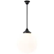 Lighting Rod Set Pendants Matt White Black Lights Sphere Ball Contemporary