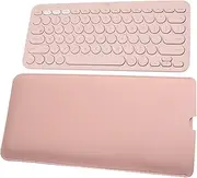 OSALADI Keyboard Cover Keyboard Bag Keyboard Case Wireless Keyboard Sleeve Generation Keyboard Detachable Keyboard Cover Keyboard Holder Keyboard Protector Pu Pink