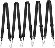 SEWACC 5pcs Action Camera Strap Adjustable Neck and Shoulder Sling for Outdoor Adventures Lightweight Comfortable Compatibility Durable Construction