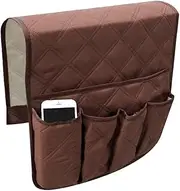 Waterproof Sofa Couch Chair Armrest Organizer Sofa Arm Caddy Tray Tidy Hanging Storage Bag Table Cabinet Pocket for TV Remote Control,Phone,Books,Drinks,Snacks,Glasses,Magazines Holder Space Saver Bag