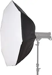 95Cm Octagon Softbox Prof Ional Portable P Graphy Soft Box with Bowens Mount Storage Bag for Portrait Live Stream Video Ing Black
