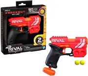 Nerf Plastic Rival Knockout XX-100 Blaster Round Storage, 90 FPS Velocity, Breech Load Includes 2 Official Rival Rounds Multicolor