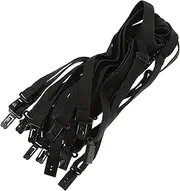 [BESTYASH] 10Pcs Adjustable Elastic Strap Band for Bow Tie Wear Resistant Bands for Men Women for Parties and Dress Up
