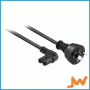 1M 2Pin Wall To Right Angle IEC C7 Power Cable