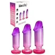 Adam & Eve SUNSET DREAMS Anal Training Kit - /Purple Anal Training Set - Set ...