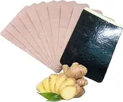 100 Pcs Ginger Patch Herbal Ginger Foot Pads Lymphatic Drainage Patches for Promote Blood Circulation Relieve Pain and Improve Sleep Leg Numb Neck Pain Back Pain Relief