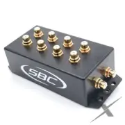 SBC "Cock Box" RCA Distribution Block 1 to 4 Pair