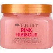 Tree Hut Pink Hibiscus Shea Sugar Scrub 510g, Pink