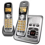 UNIDEN DECT DIGITAL 1735+1 2 HANDSET CORDLESS TELEPHONE AND ANSWER MACHINE NEW