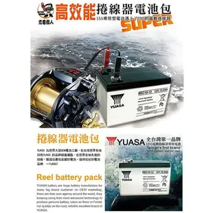 【 CSP 哇電 】 釣魚 電動捲線器專用電池 配備組 HI-POWER、DAIWA、MIYA 海釣 船釣 哈家人