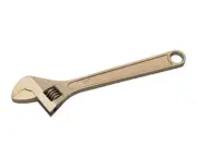 CS UNITEC NON-SPARKING 15" (375mm) ADJUSTABLE WRENCH ALUMINUM BRONZE #501-15A
