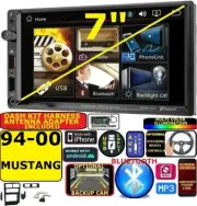 1994-2000 FORD MUSTANG 7" AM/FM BLUETOOTH USB CAR RADIO STEREO PKG (for: Ford)
