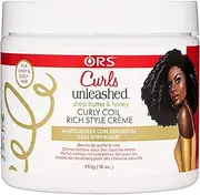 Organic Root Stimulator Curls Unleashed Take Command Curl Defining Creme, 16 Ounce