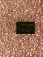 LM2903N DUAL VOLTAGE COMPARATOR 8 PIN DIP MOTOROLA (LOT OF 5)