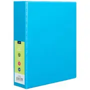 J.Burrows A4 Binder 2D 50mm Blue