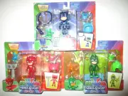 PJ Masks - Hero Boost Action Figure Set of 3 - Gekko - Catboy - Owlette
