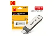 KODAK 2in 1 Type-c OTG USB 3.2 Flash Drive Memory Stick 128G