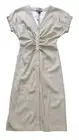 WOMENS NEW STEVE MADDEN Light Tan A DRESS SIZE Small Long Open Front