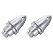 2PCS 4mm RC Plane Airplane Spinners, Extrusion Propeller Adapter Saver
