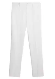 J. Lindeberg Men’s Elliot Golf Pants White 36x32 Golf Pants NEW NWT