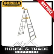 Gorilla 1.74M 150kg Pro-Lite Aluminium Platform Ladder PL006-PRO