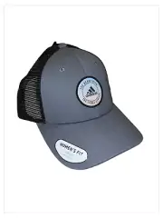 Adidas Notion Cap Climalite Snapback Gray Black Adjustable Trucker Hat NWT