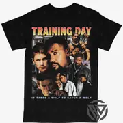 Training Day Tee Shirt Denzel Movie Hiphop Rap Style T-shirt